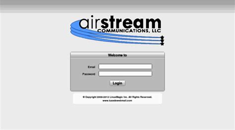 airstream webmail